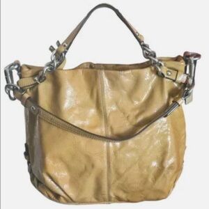 Coach Brooke Vintage Slouchy Hobo Purse in Putty